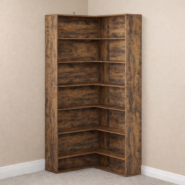 L-Shaped Corner Bookcase