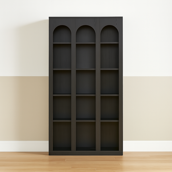 5-Tier Arched Bookcase
