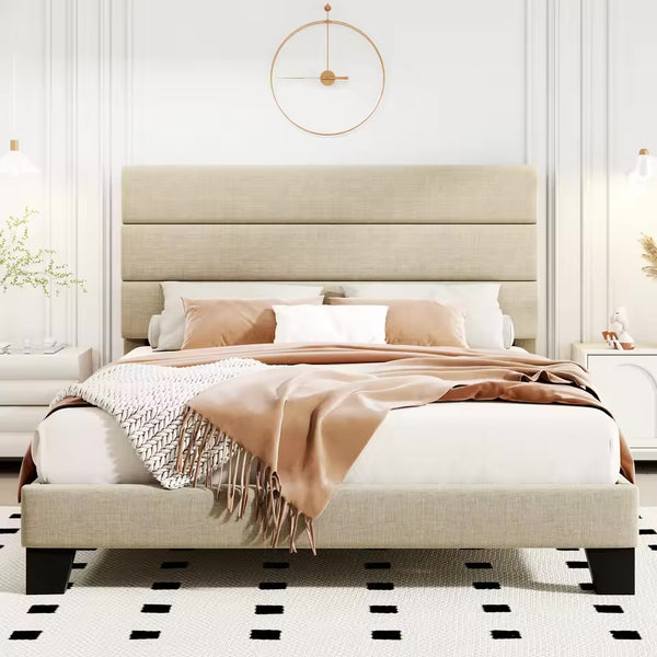 Linen Bed Platform