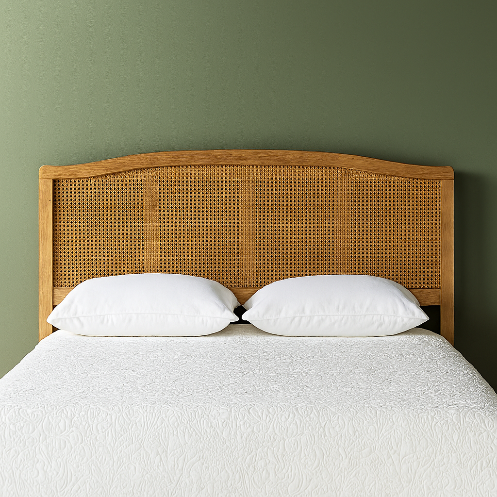 Synthetic Rattan Headboard