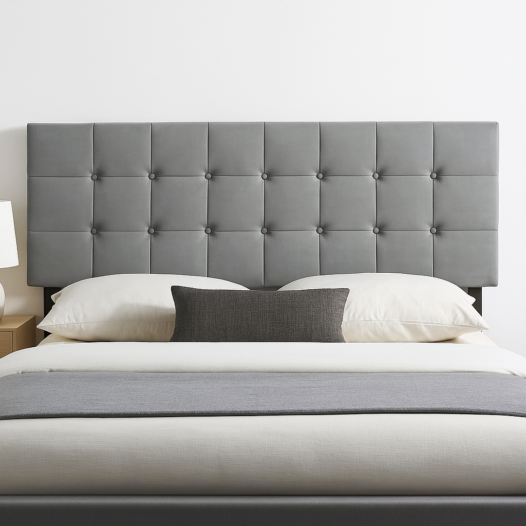 Adjustable Headboard w/ Button Tufted