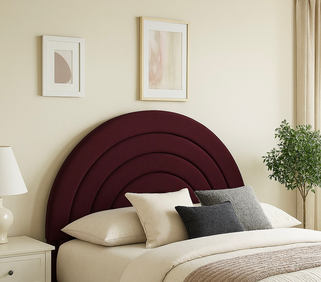 Soft Arch-Shaped Headboard