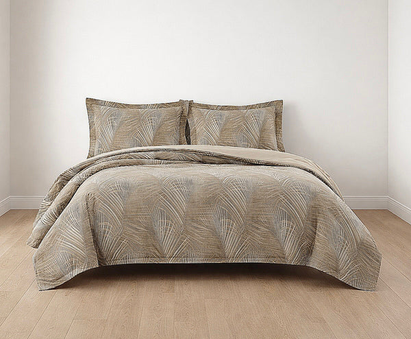 Palms Brown Comforter Set