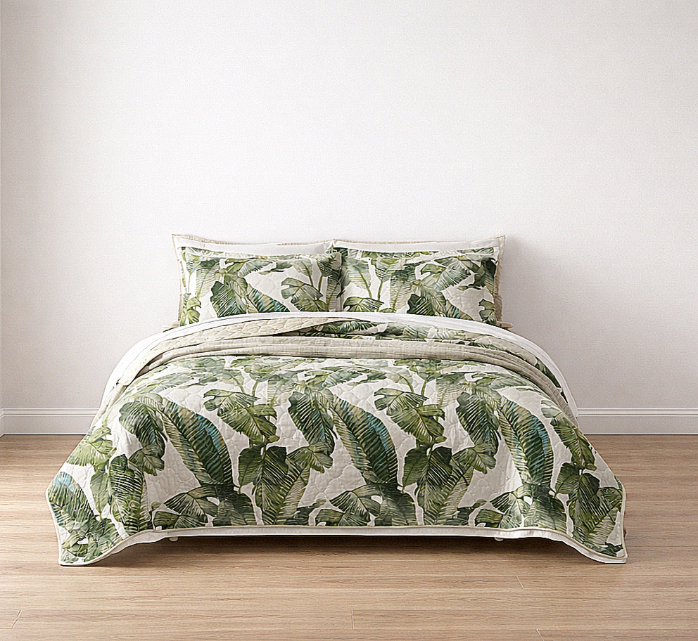 Palms Green Comforter Set