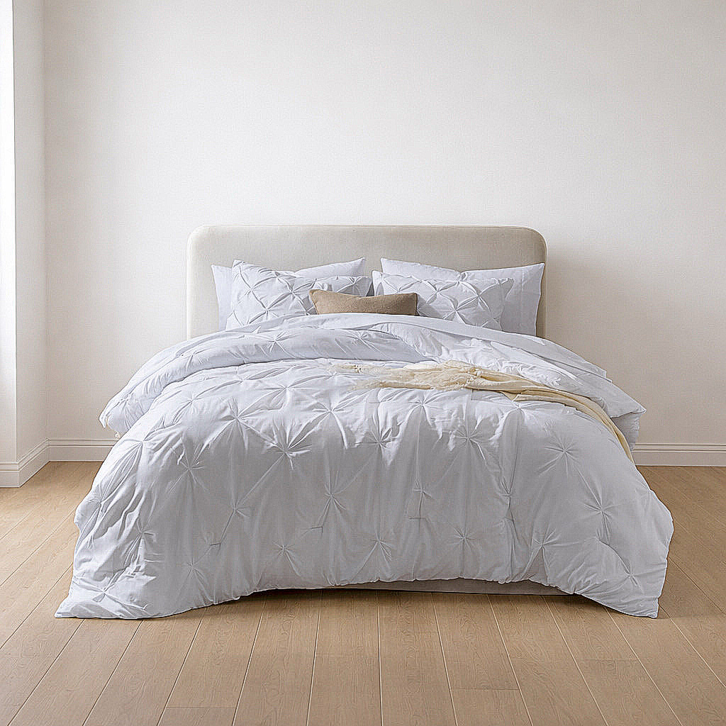 Pleated Comforter Set