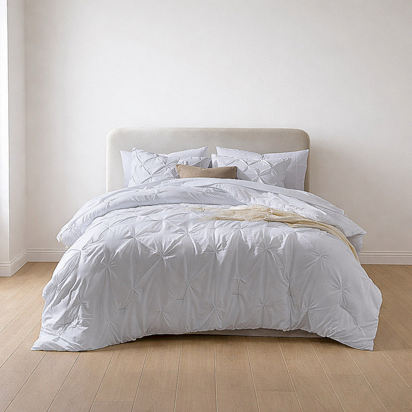 Pleated Comforter Set