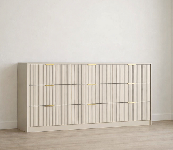 9-Drawer Modern Dresser