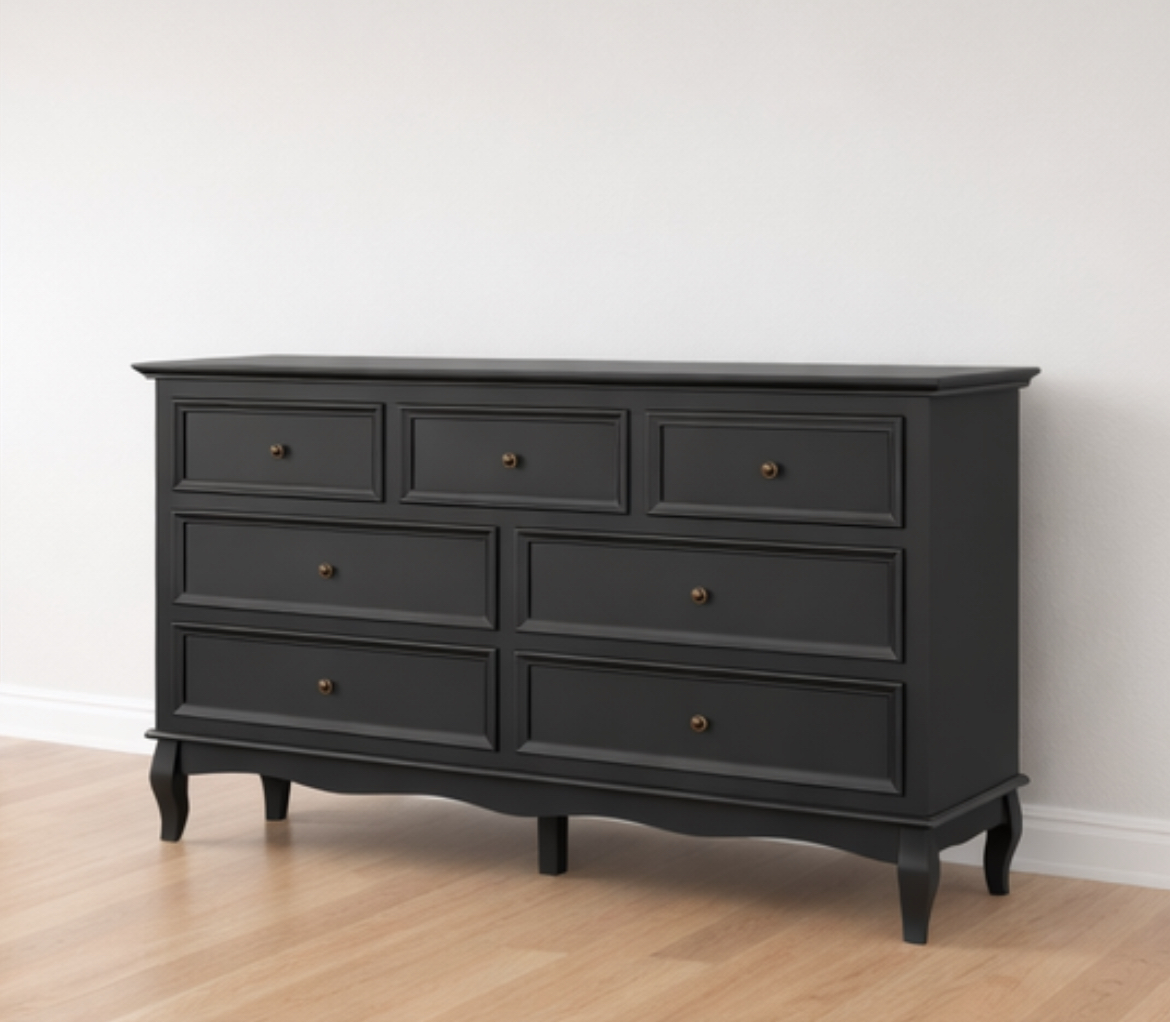 7-Drawer Antique Dresser