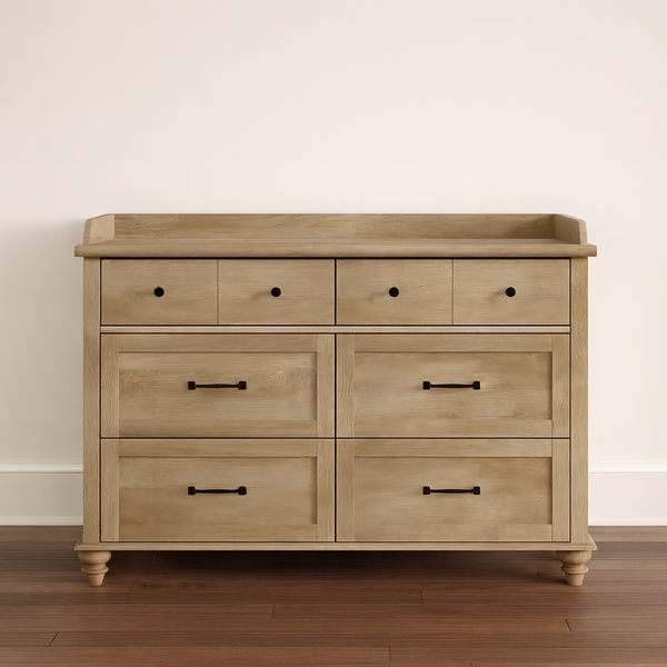 Distressed Chest w/ 6-Drawers