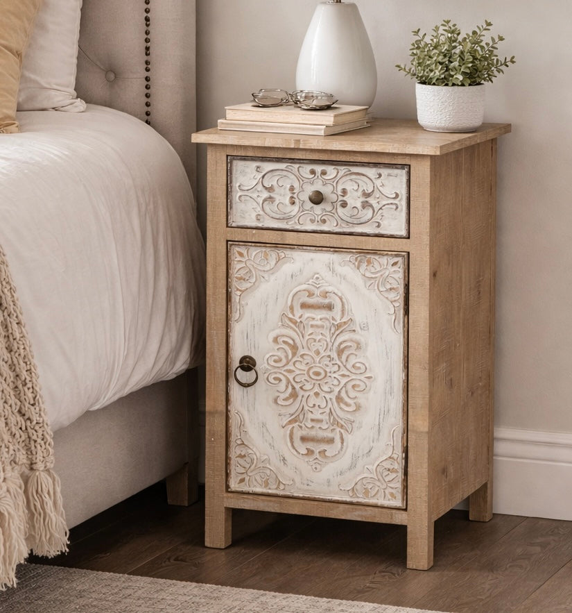 Antique Nightstand w/ Storage