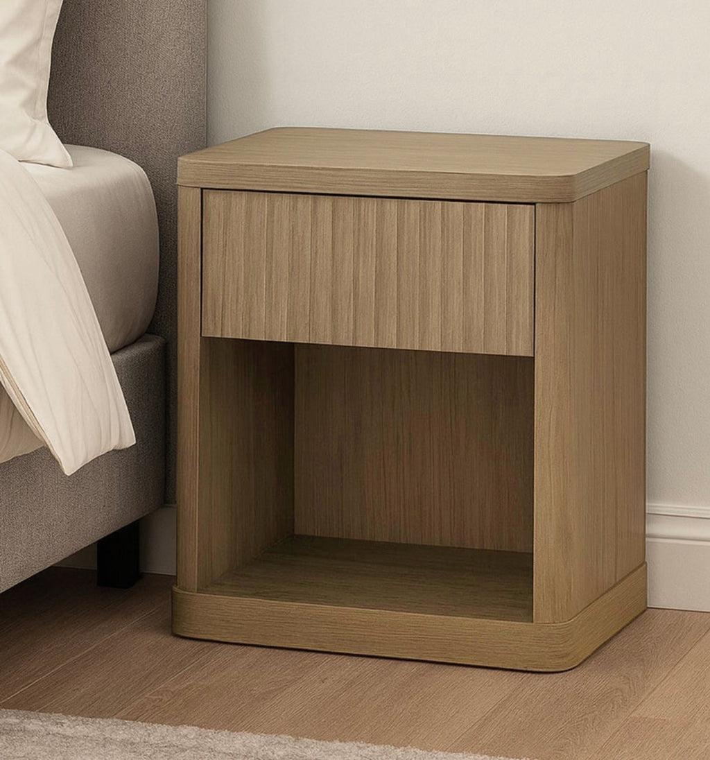 Fluted Bedside Table (Set of 2)