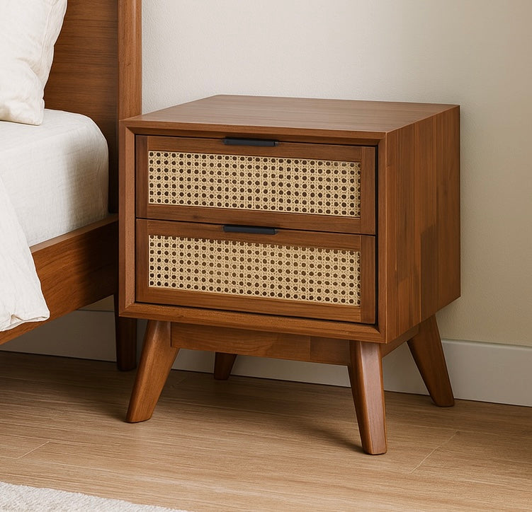 Jasper Deluxe Rattan Nightstand