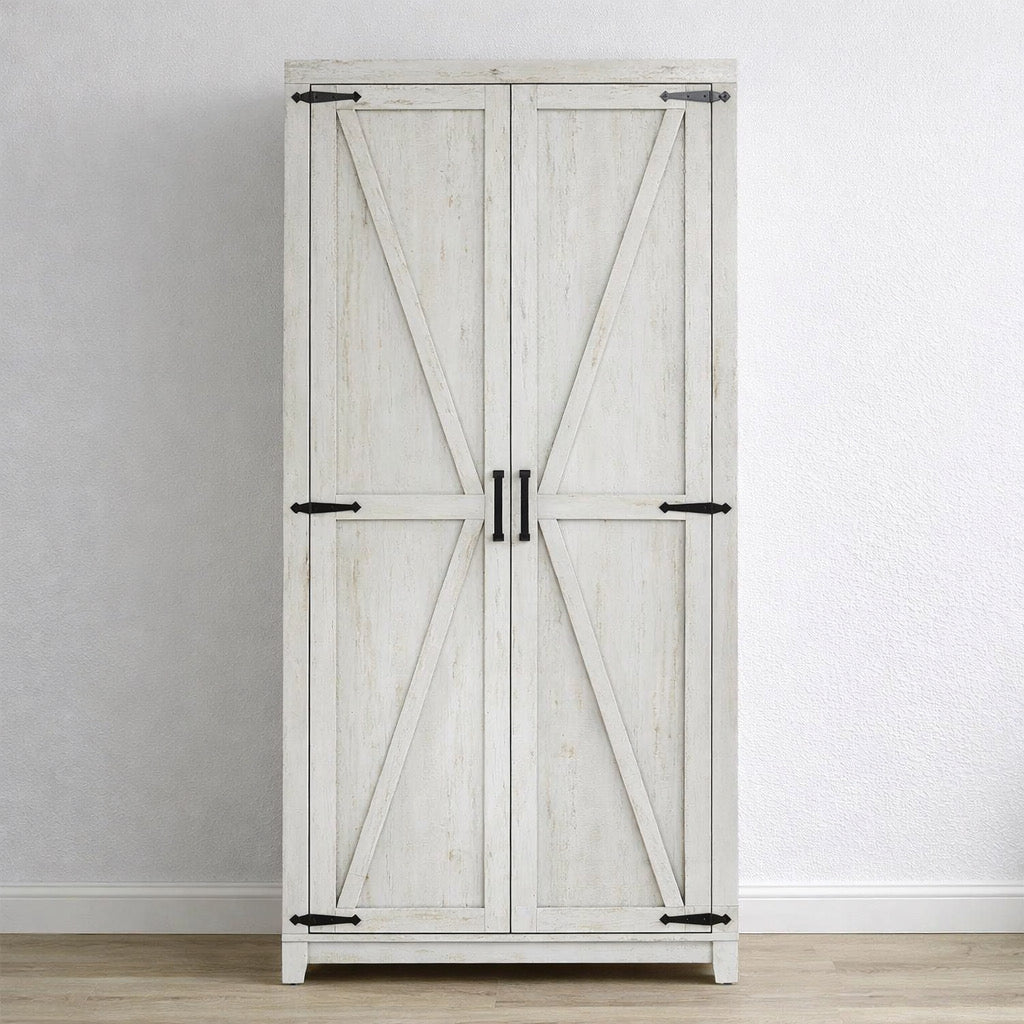 2-Door Farmhouse Armoire