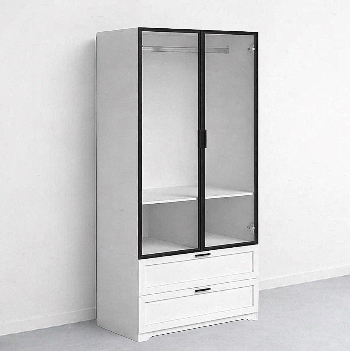 Armoire Closet w/ Human Body Sensor Light