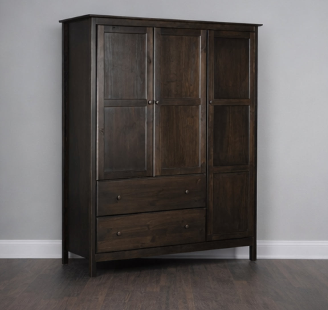 59” Solid Wood Armoire