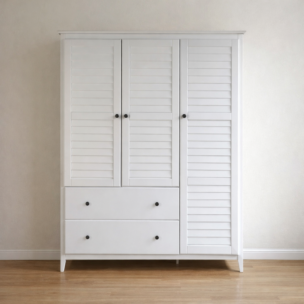 59” Solid Wood Armoire