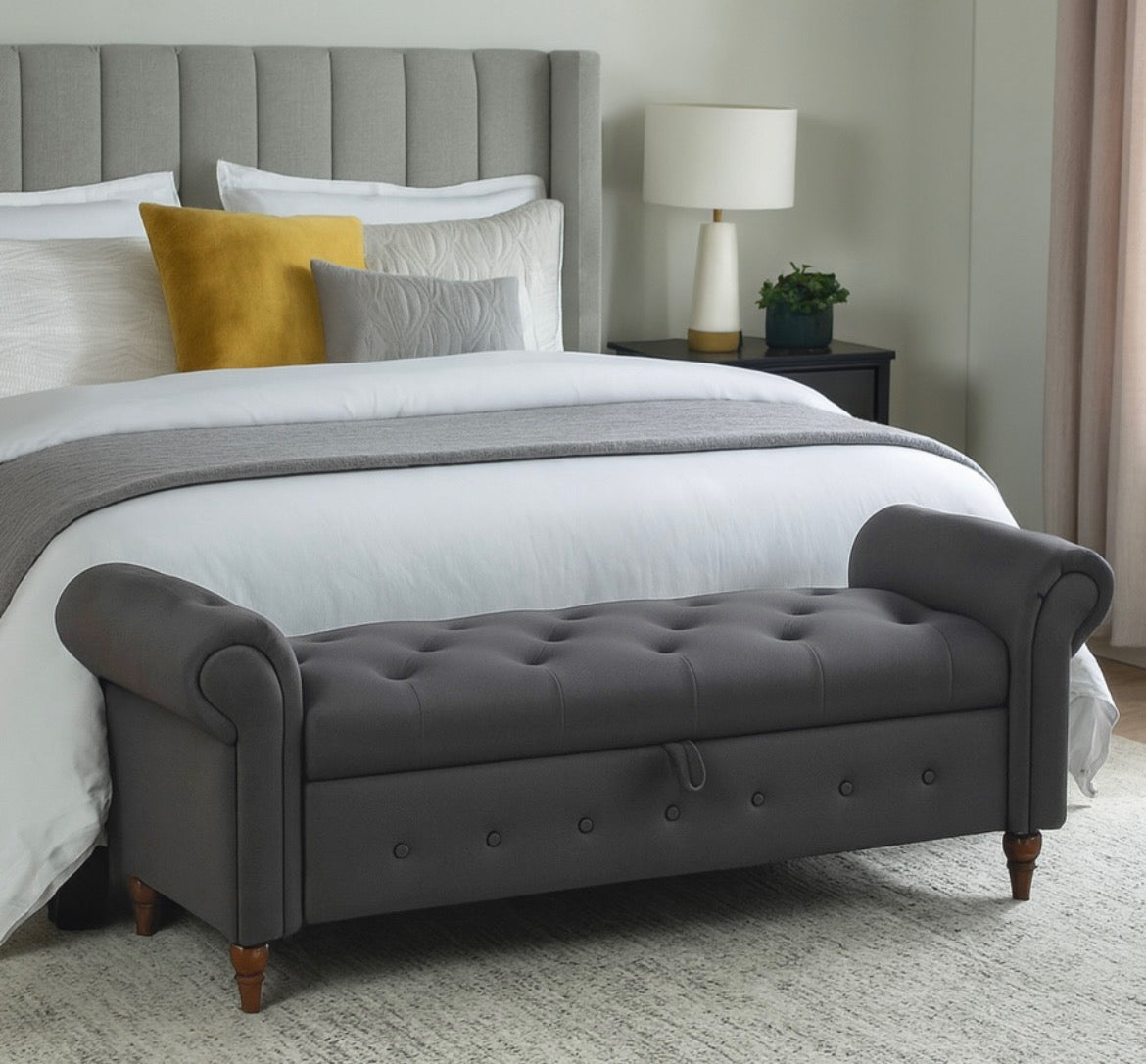 63" King-Size Storage Bench