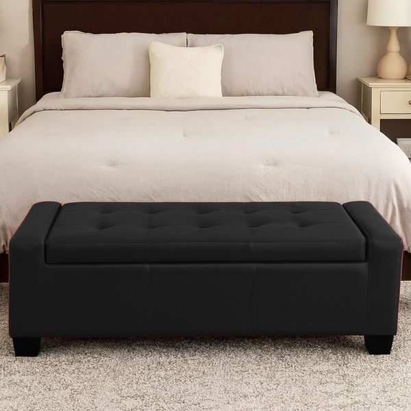 51” Large Tufted Bench