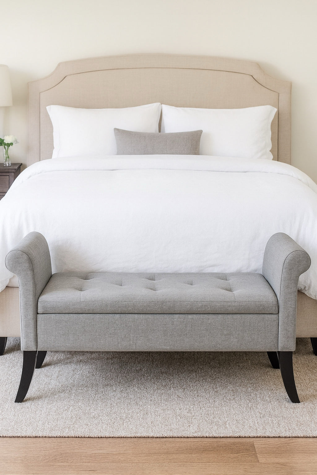 52” Tufted Storage Bench