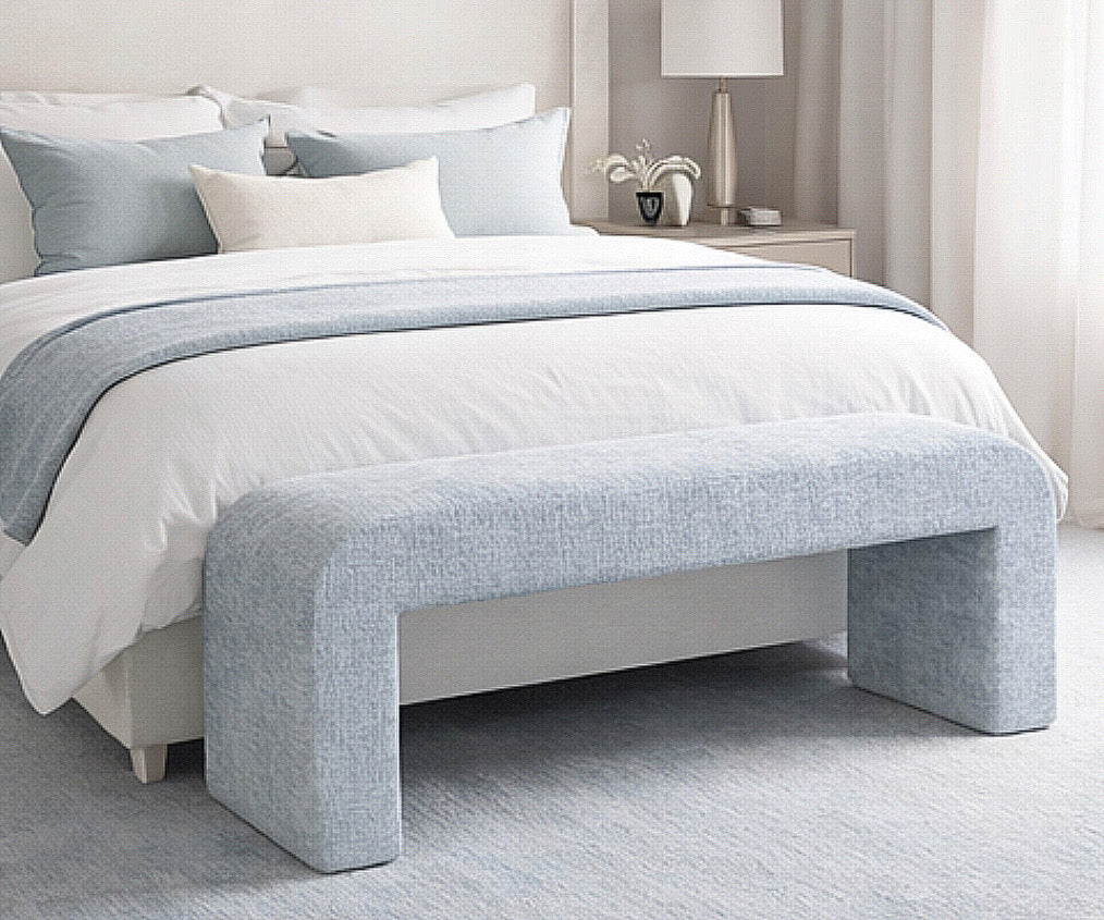 U-Shaped Upholstered Bench