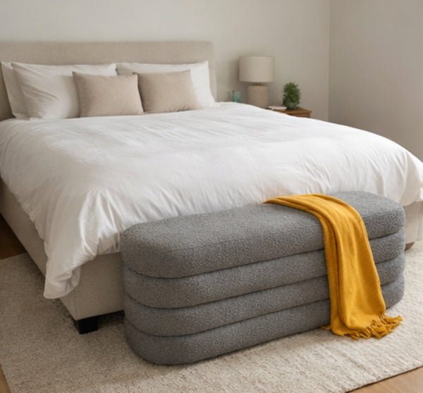 49” Upholstered Storage Bench