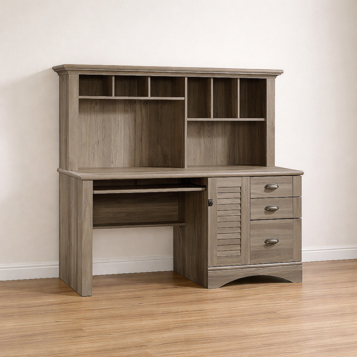 62” Computer Desk w/ Storage