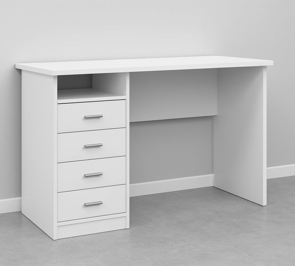 43” 4-Drawer Office Desk w/ Storage