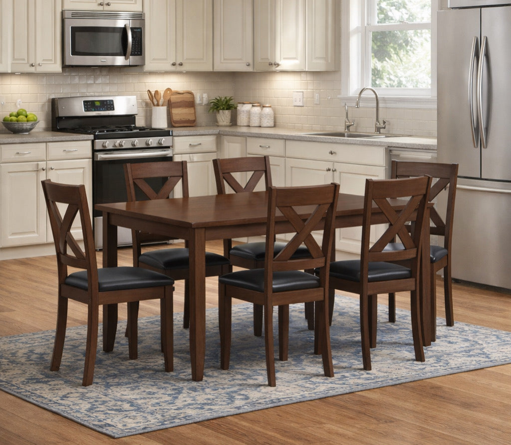 7-Piece Dining Table Set for 6