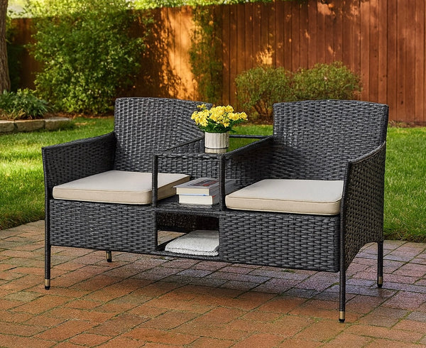 2-Seat Outdoor Furniture Patio Set