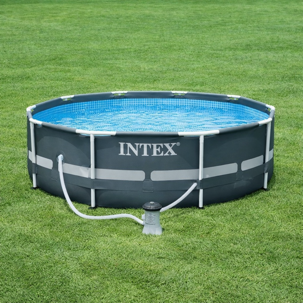 Intex Steel Round Above Ground Swimming Pool