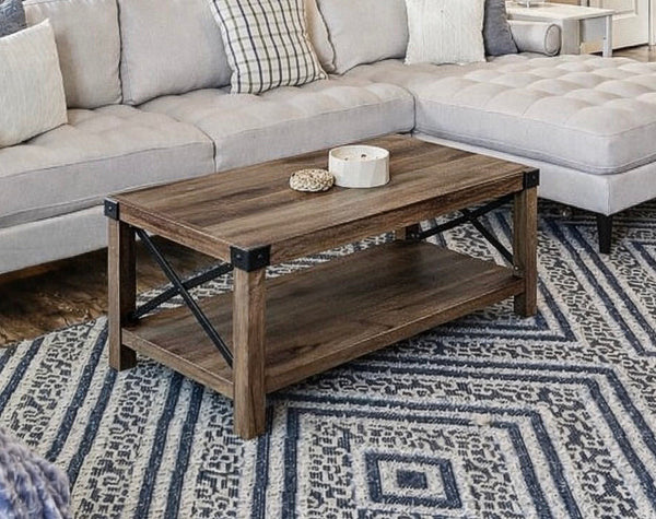2-Tier Modern Coffee Table