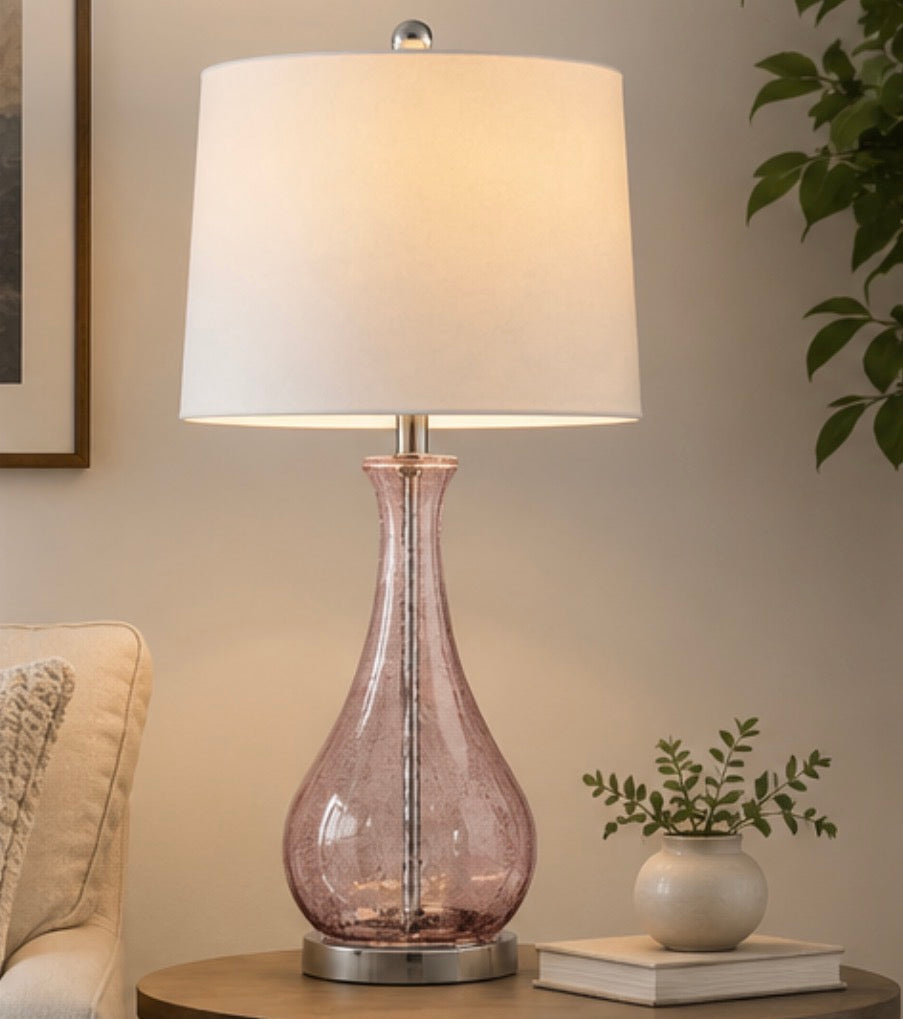 Lovely Glass Table Lamp