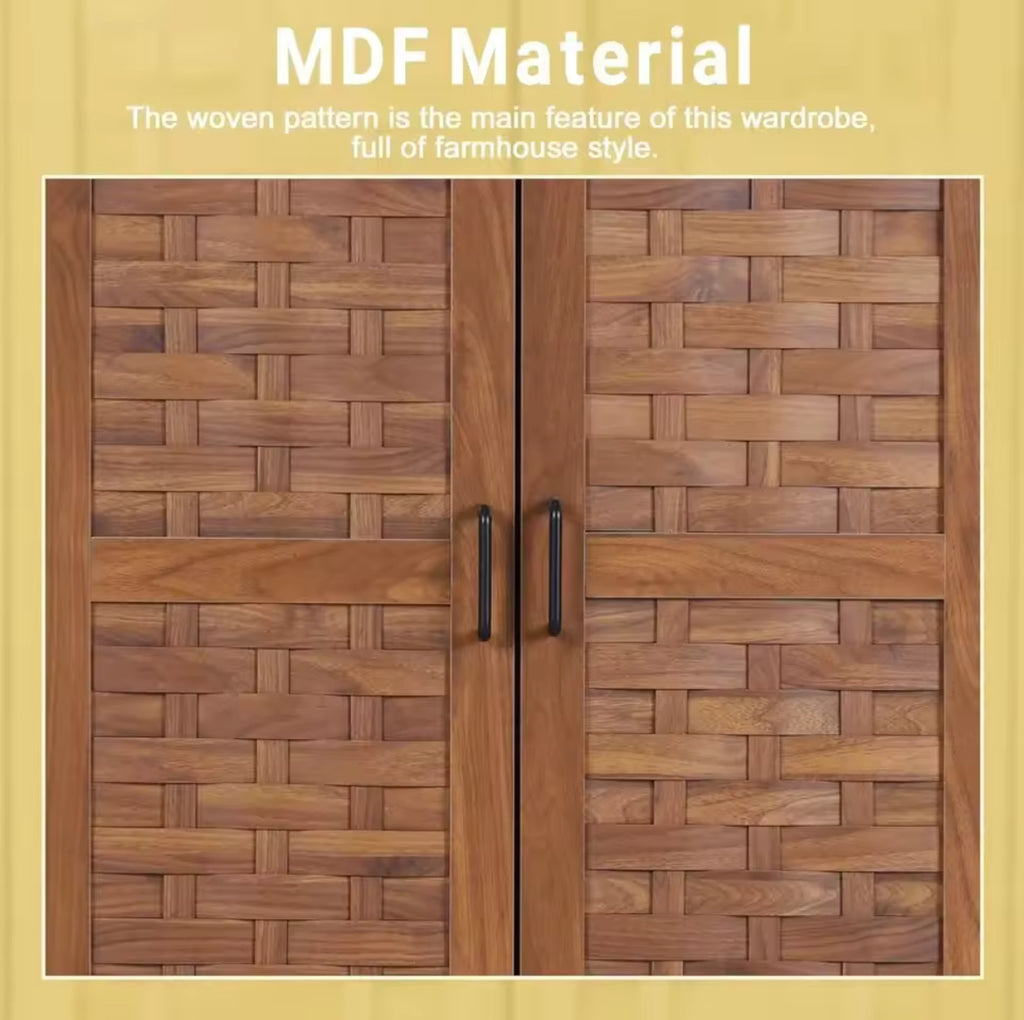 31” Woven Armoire
