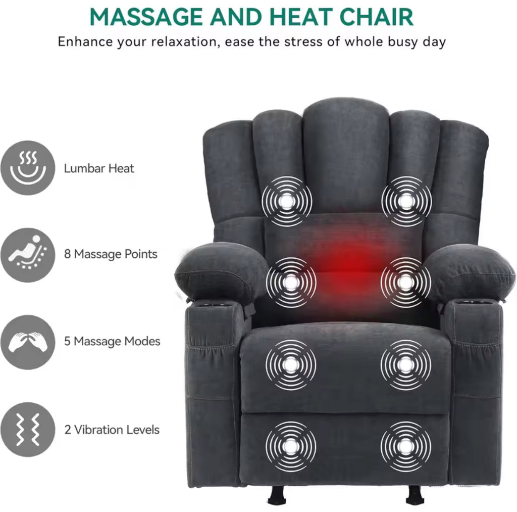 Oversized Rocker Recliner