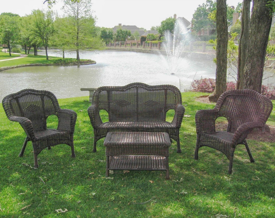 Rattan Conversation Patio Set
