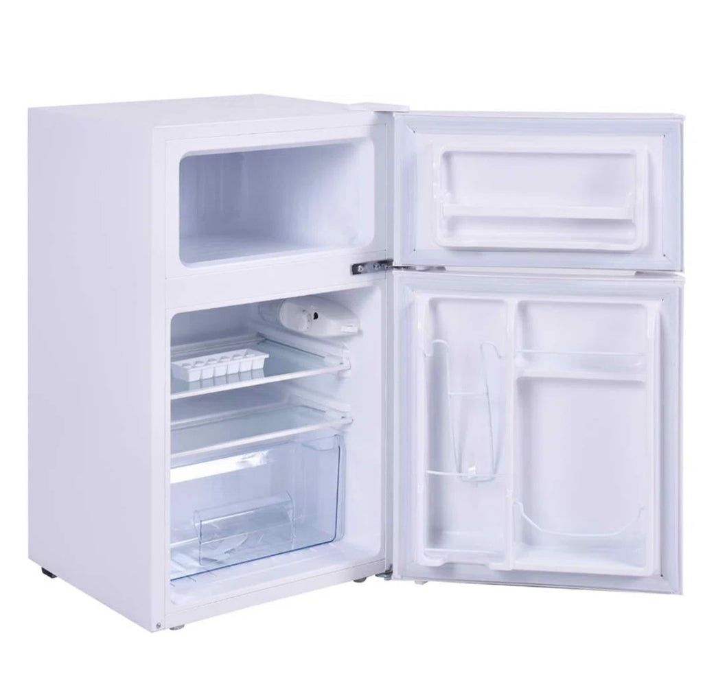 Costway 3.2 Cubic Feet Freestanding Mini Fridge with Freezer