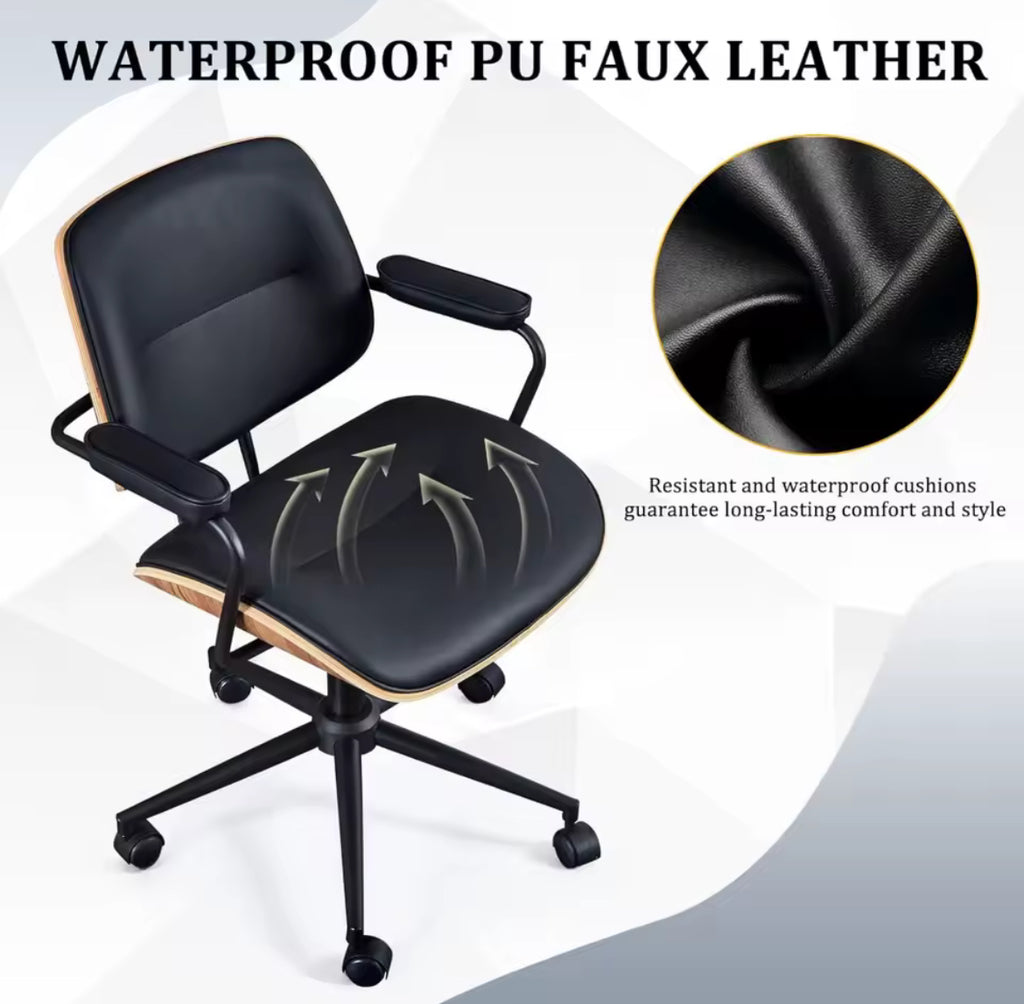 Modern Office Chair w/ Armrests