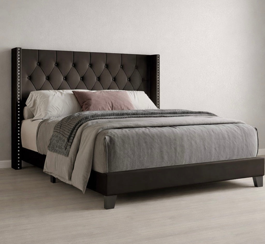 Elegant Tufted Bed Frame