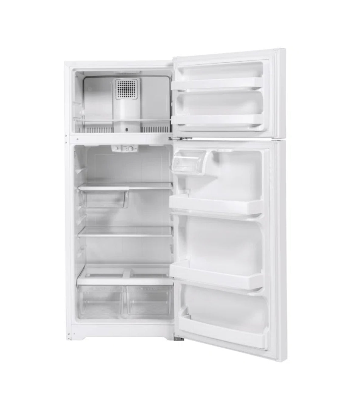 GE 28" 17.5 Cubic Feet Top Freezer Refrigerator