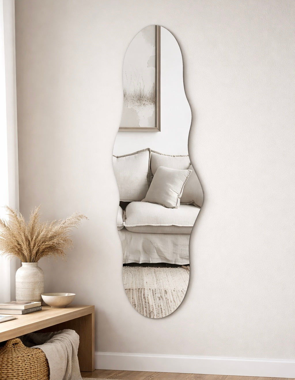 Asymmetrical Wall Mirror