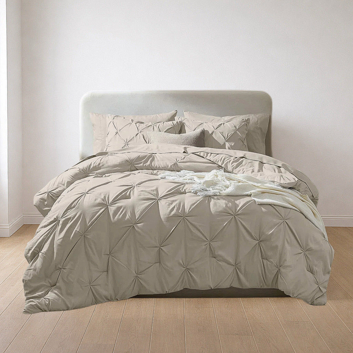 Pleated Comforter Set