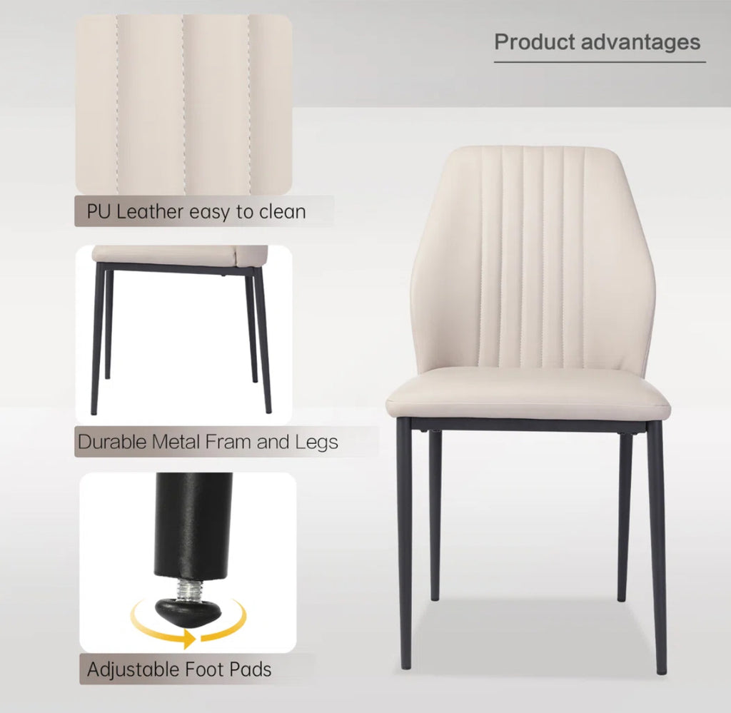Round Modern Table Set