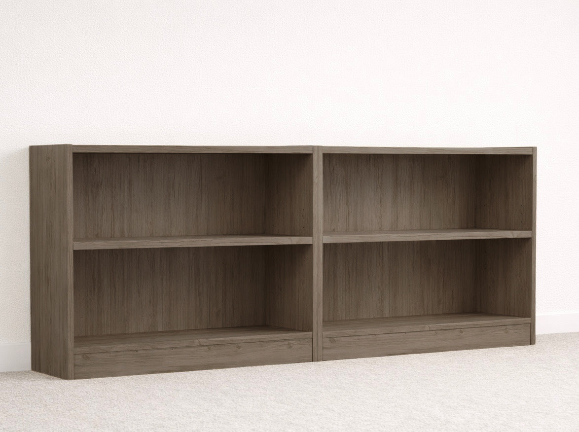 Small 2-Tier Bookcase (Set of 2)