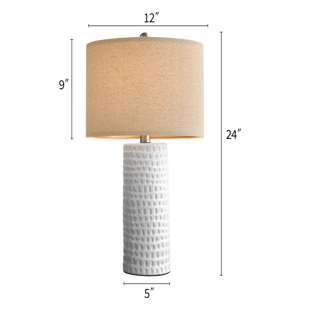 Modern Ceramic Table Lamp (Set of 2)