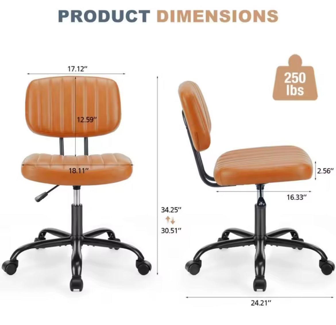 360° Swivel Office Chair