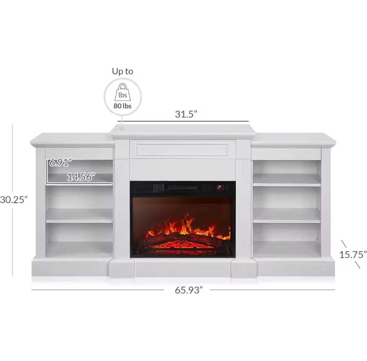 Electric Fireplace TV Stand