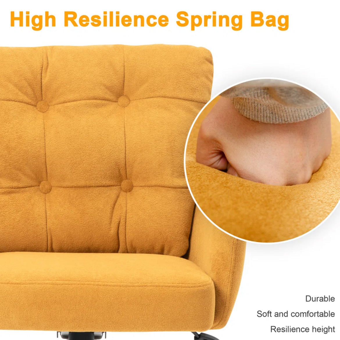 Sophisticated Polyester Office Chair