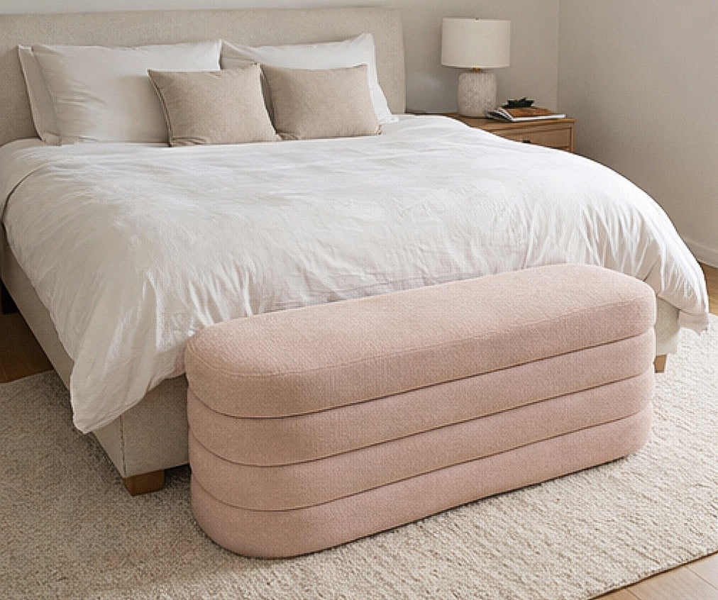 49” Upholstered Storage Bench