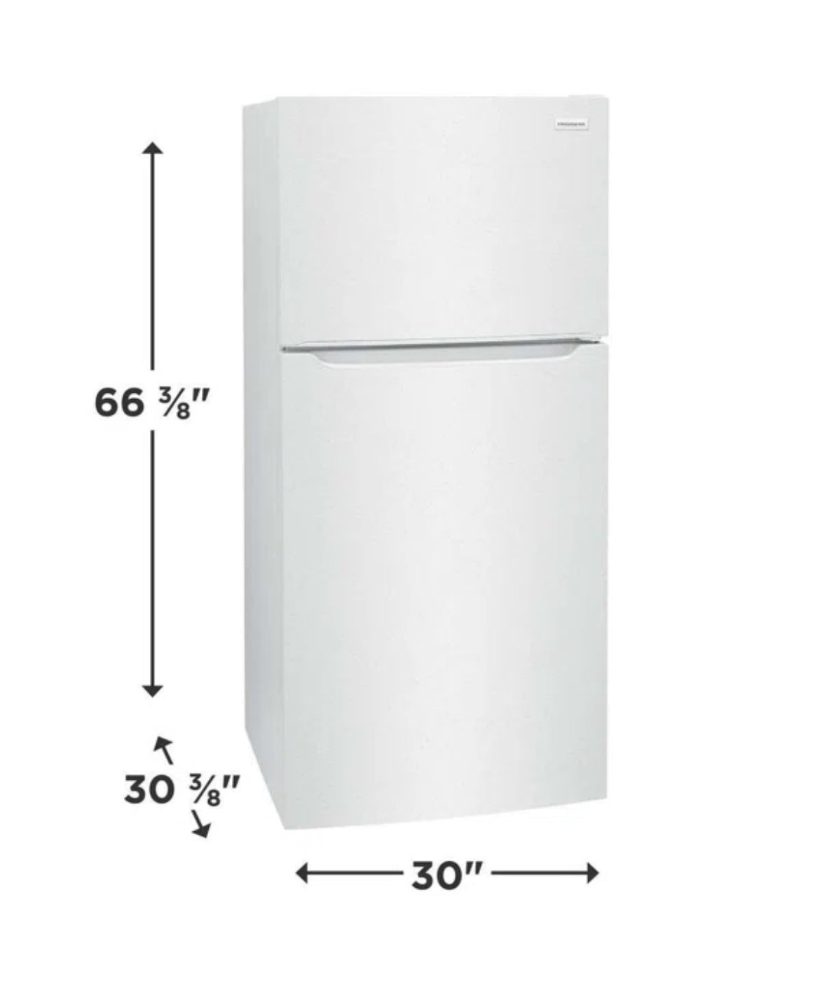 Frigidaire 36" 18.3 Cubic Feet Top Freezer Refrigerator
