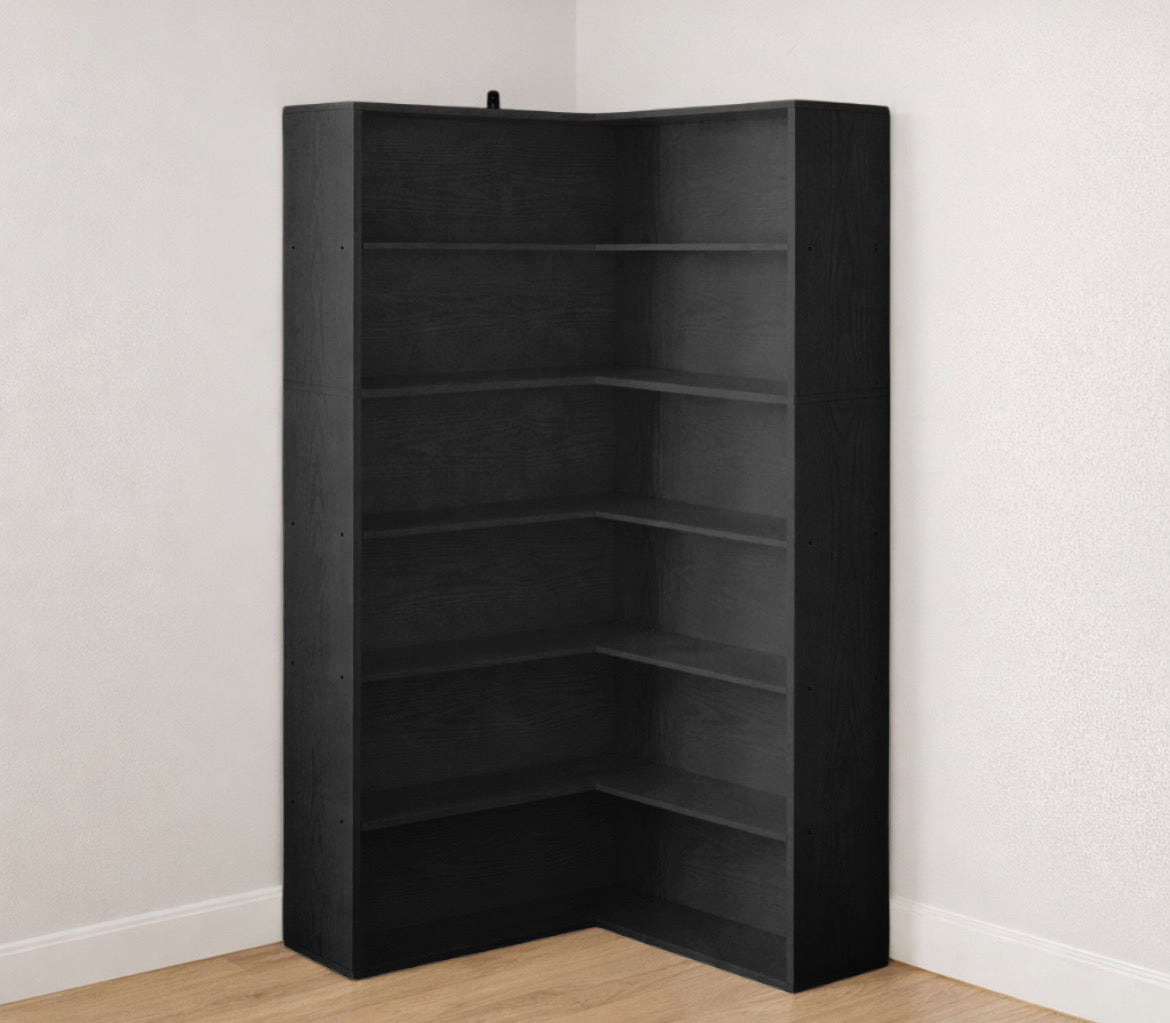 L-Shaped Corner Bookcase
